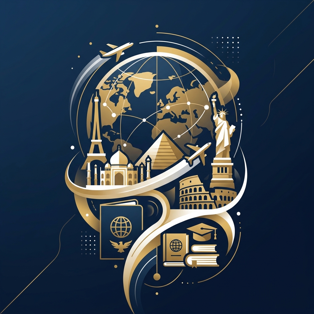 World Travel Vector